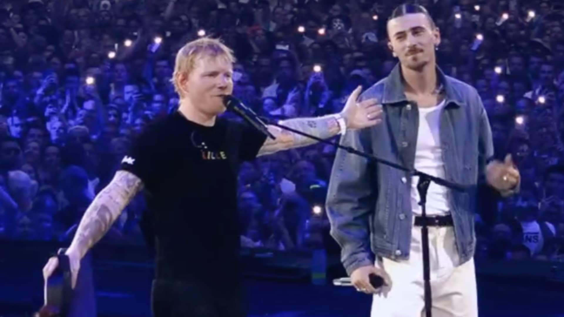 Ed Sheeran : sur scène avec Pierre Garnier à Lille, son message qui ne laisse pas indifférent