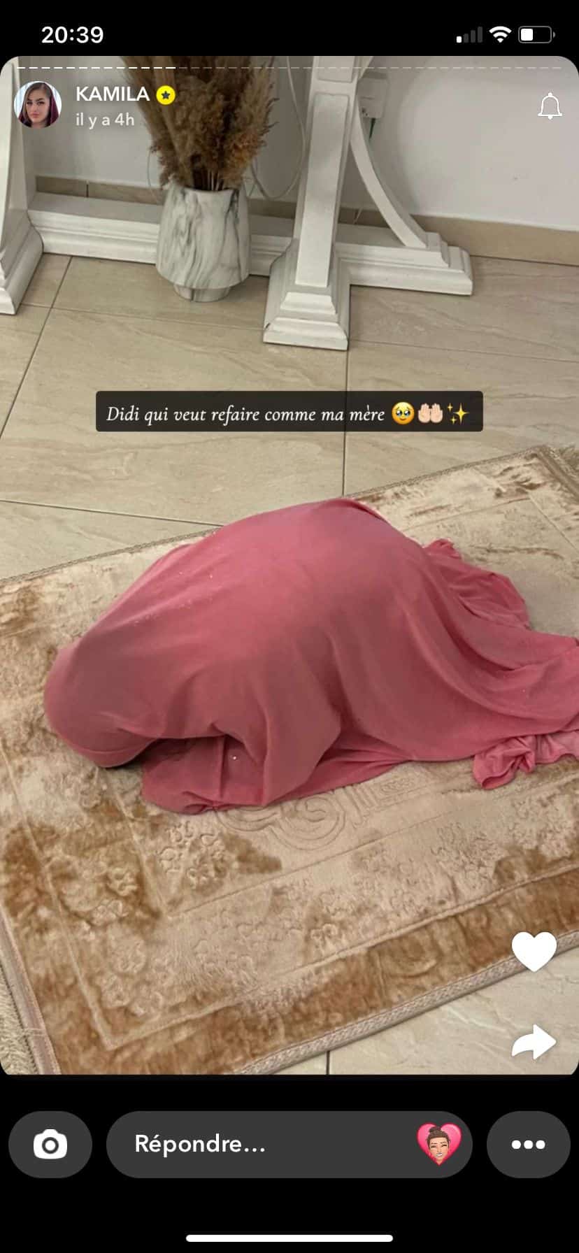 Kamila : les images de sa fille de 3 ans entièrement voilée interpellent les internautes