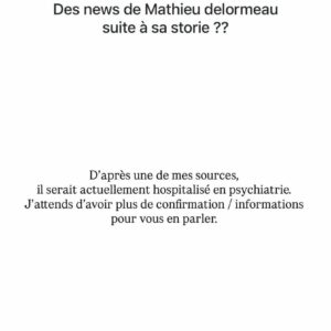 Matthieu Delormeau : l'animateur aurait été interné après la diffusion de sa vidéo intime