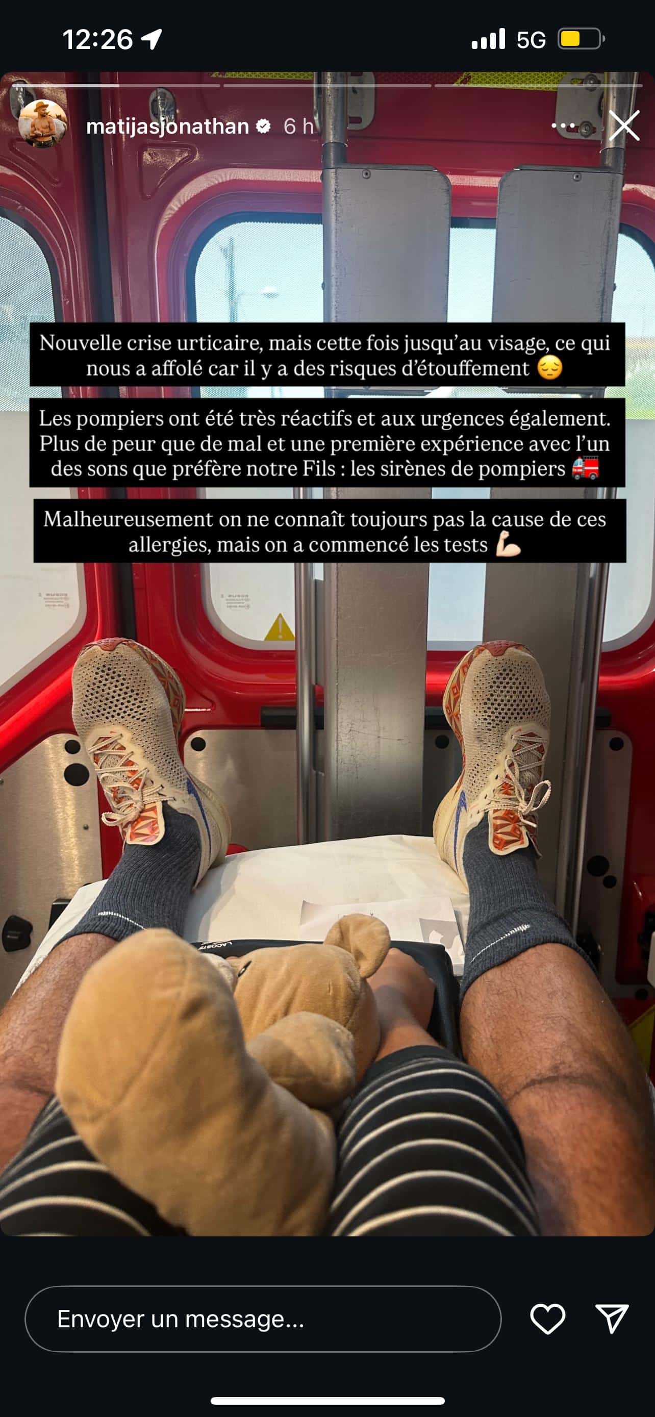 Shanna Kress : son fils Loüka emmené en urgence à l'hôpital