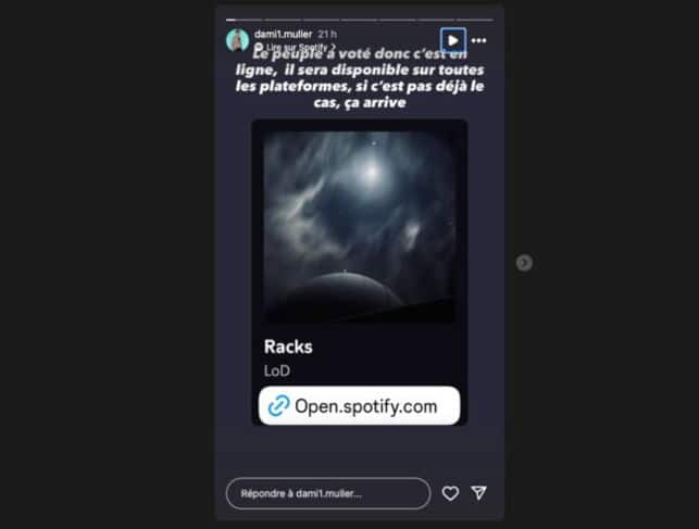 Damien (Secret Story) : à peine sortie de Secret Story, il sort son premier single